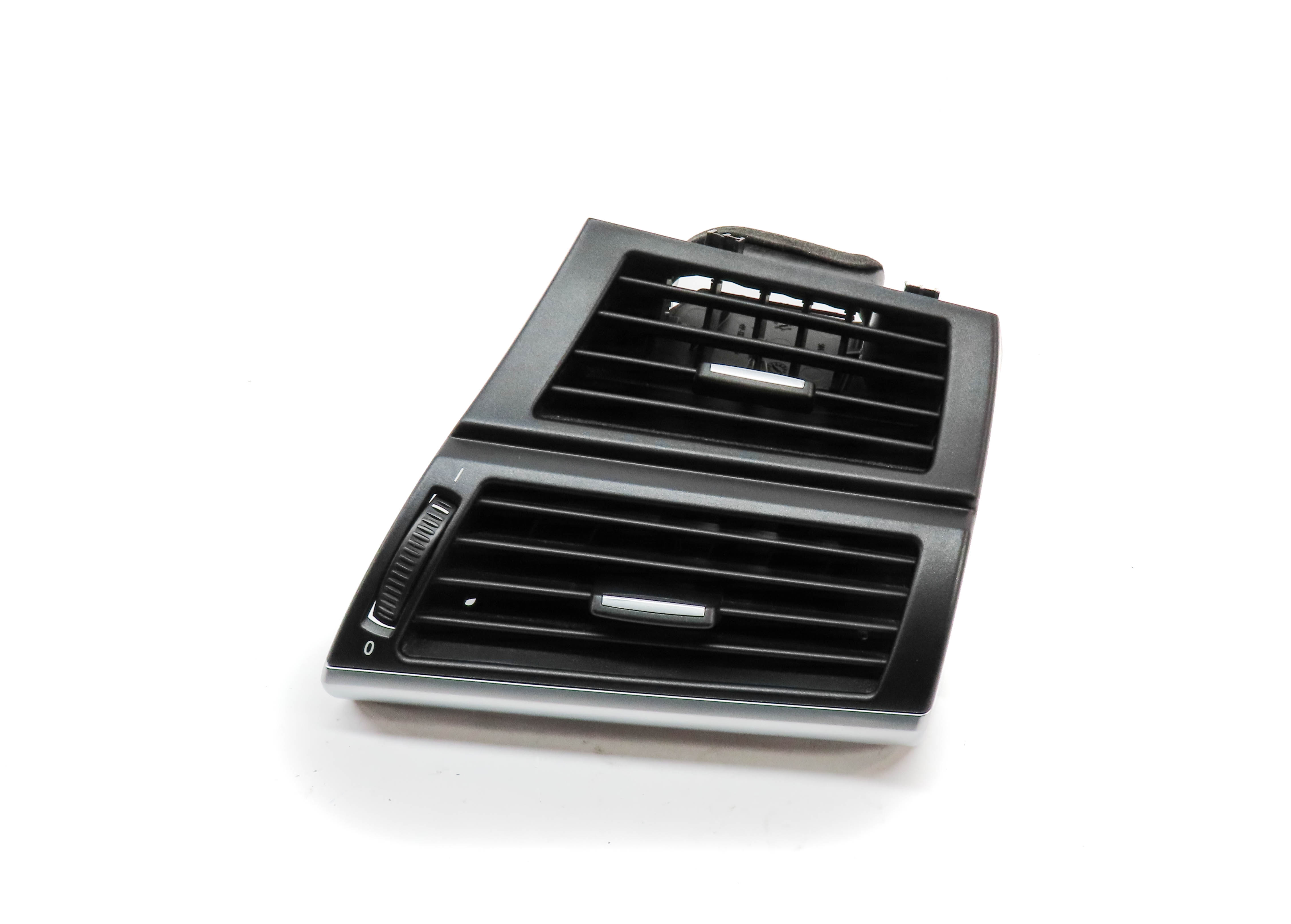 2013 BMW X5 (E70) FRONT RIGHT PASSENGER OUTER DASH HEAT AIR AC HVAC VENT (BLACK) — exact item pictured